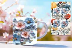 Exquisite 3D Flower Mug Collection Product Image 1