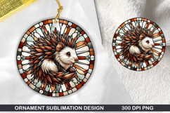 Animals Stained Glass Ornament Bundle, 30 High-Quality PNG Product Image 2