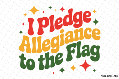 I Pledge Allegiance to the Flag Svg | Christmas Svg | Svg Product Image 1