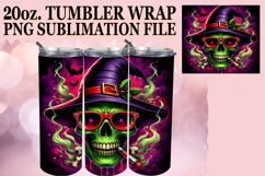 Sweet reflections 20oz tumbler wrap, Skull Product Image 1
