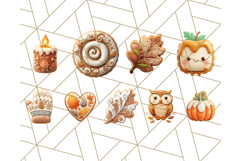 Fall Gingerbread Cookie PNG Clipart, Autumn Cookies Clip Art Product Image 4