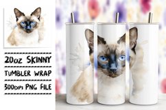 Cheeky Cat Tumbler Skin for 20oz Product Image 1