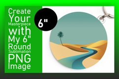 Bright Gradient Round Design for Creative Sublimation Product Image 1