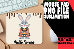 WHIMSICAL MOUSE PAD GIFT IDEAS, Easter Bunny Product Image 1