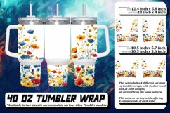 Meadow Reflection 40oz Tumbler Sublimation Product Image 1
