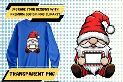 Charming PNG Design for T-Shirt Crafts , Gnome Product Image 1