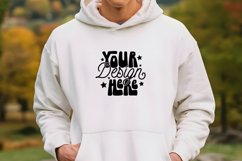 Gildan 18500 Hoodie Mockups, Christmas Gildan 18500 ladies Product Image 1