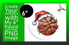 Unique Circle Design Keychain Template , Holiday Product Image 1