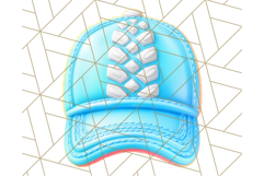 Baseball Cap Cookie Clipart PNG, Fun Hats in Cute Styles Png Product Image 4