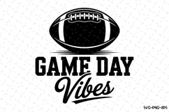 Game Day Vibes Svg | Sport Svg | Svg Cut Files Product Image 1