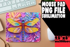 Cheerful Bold Spectrum Mouse Pad, Sublimation Product Image 1