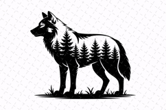 Wolf Svg Design | Svg Cut File Product Image 1