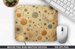Vintage Mouse Pad Sublimation PNG Design - Mouse Pad PNG Product Image 1
