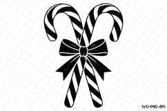 Christmas Candy Cane Svg | Christmas Svg | Svg Cut Files Product Image 1