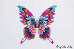 Smoke Butterflies Clipart PNG Product Image 1