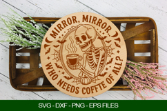 Mirror, mirror who needs Cutting Board SVG Product Image 1