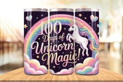 100 Days Of School Tumbler wrap, Teacher Day 20oz Tumbler Product Image 1