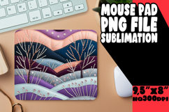 Unique Desk Mat Sublimation PNG, Holiday Product Image 1