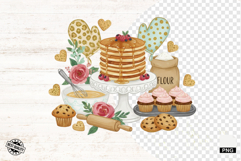 Doodle Baking Sublimation Png Product Image 1
