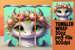 Custom 20oz Tumbler Design , Dragon Product Image 1