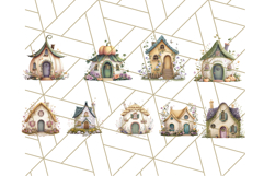 Whimsical Cottagecore Cottage PNG Clipart, Fairy House Png Product Image 4