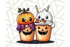 Monster Café Halloween PNG Clipart, Coffee Holiday Clip Art Product Image 4
