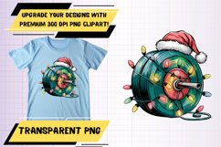 Vibrant PNG Template for T-Shirt Prints , Christmas Product Image 1