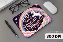 100 days of school Mouse Pad, Teacher PNG Sublimation Design Product Image 1