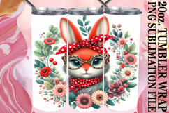 SUNSHINE JOY 20oz TUMBLER WRAP, Cute Animals Product Image 1