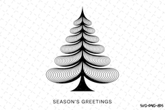 Season&#039;s Greetings Svg | Christmas Svg | Svg Cut Files Product Image 1
