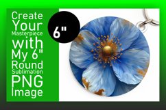 3D Spring Bloom: Floral Round Designs Art PNG Product Image 1