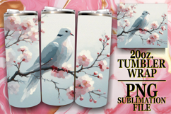 PRESENT OF LIGHT 20oz TUMBLER WRAP, Birds Product Image 1