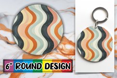 Summer Flowers: Round Sublimation Circles Product Image 1