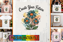 Enchanted TSHIRT Magic Ideas, Flowers Quote Product Image 1