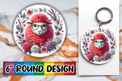 Radiant Circle Ornaments PNG, Cute Animals Product Image 1