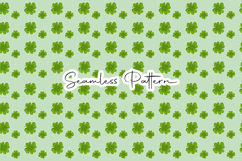 Elegant Gold Clover Seamless Pack - Leprechaun &amp; Clovers Product Image 6