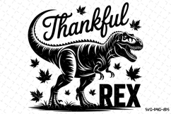 Thankful Rex Svg | Halloween Svg | Svg Cut Files Product Image 1