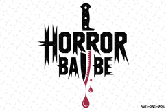 Horror Babe Svg | Halloween Svg | Svg Cut Files Product Image 1