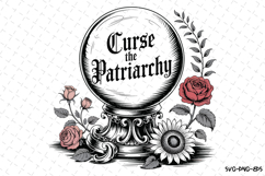 Curse the patriarchy Svg | Halloween Svg | Svg Cut Files Product Image 1