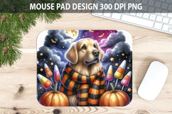 Watercolor Dog Mouse Pad Sublimation - Animal PNG Product Image 1