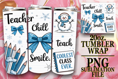 Radiant thoughts 20oz tumbler wrap, Teacher Product Image 1