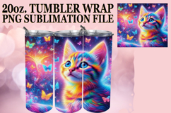 BLISSFUL MEMORIES 20oz TUMBLER WRAP, Cat Product Image 1