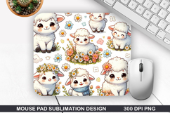 Animals Mouse Pad Sublimation, Animals Mouse Pad PNG Design Product Image 1