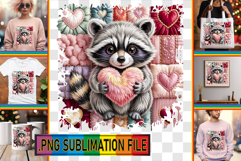 Timeless PNG Sublimation Magic, Valenines Animals Product Image 1