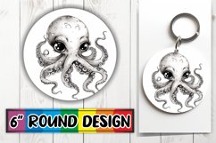 Darling Critters Circle Ornament Gallery PNG Product Image 1