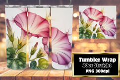 20oz Tumbler Wrap for Unique Style , Flowers Product Image 1