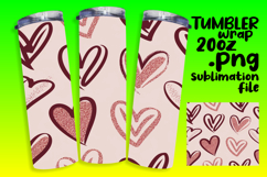 20oz Tumbler Design for Creative Gifts , Heart Product Image 1
