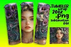 VIBRANT 20oz Tumbler Template for DIY , Fairy Product Image 1