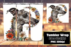 Puppy Prints: Sublimation Dog Tumbler 20oz Product Image 1