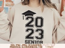 2023 Senior SVG, Graduation SVG, Highschool SVG Product Image 4